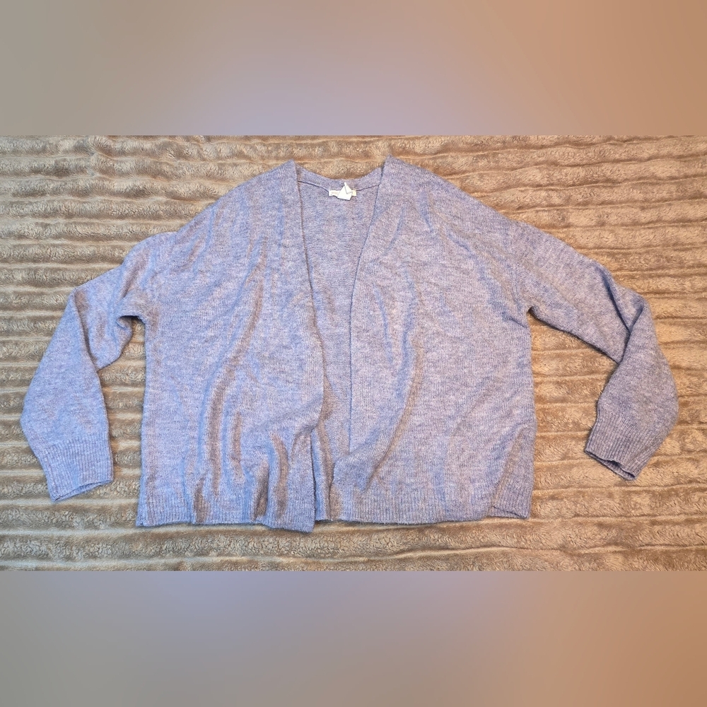 H&M Lavender Super Soft Open-Front Knit Cardigan - Picture 2 of 9